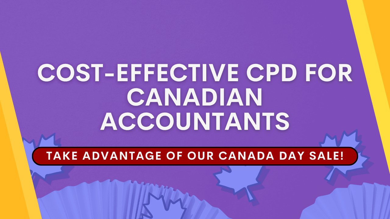 Cost-Effective CPD for Canadian Accountants