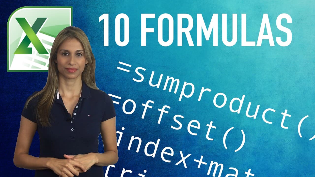 10 Excel Formulas to Work Smarter