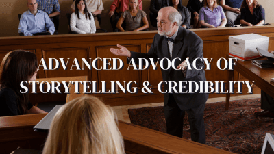 Advanced Advocacy of Storytelling & Credibility