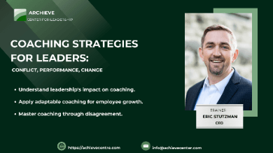 Coaching Strategies for Leaders