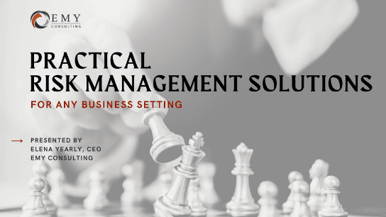 Practical Risk Management Solutions for Any Business Setting