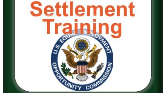 8 HR EEO Settlement Training
