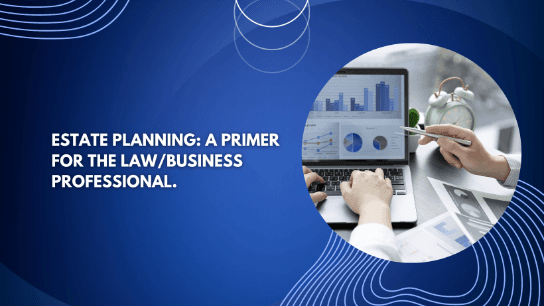 Estate Planning: A Primer for the Law/Business Professional