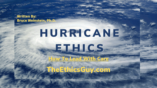 Hurricane Ethics: How To With Care