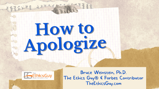 How to Apologize