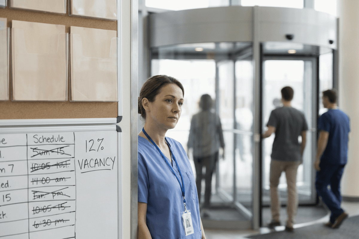 The Revolving Door Dilemma: Why 12% Vacancy Rates and Hospital Grey-Listings Expose Canada's Broken Nursing Retention Model