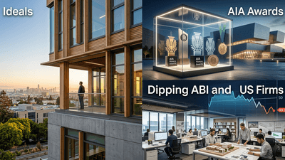 Ideals Meets Reality: What Berkeley's New Dean, the AIA Awards, and a Dipping ABI Mean for US Firms
