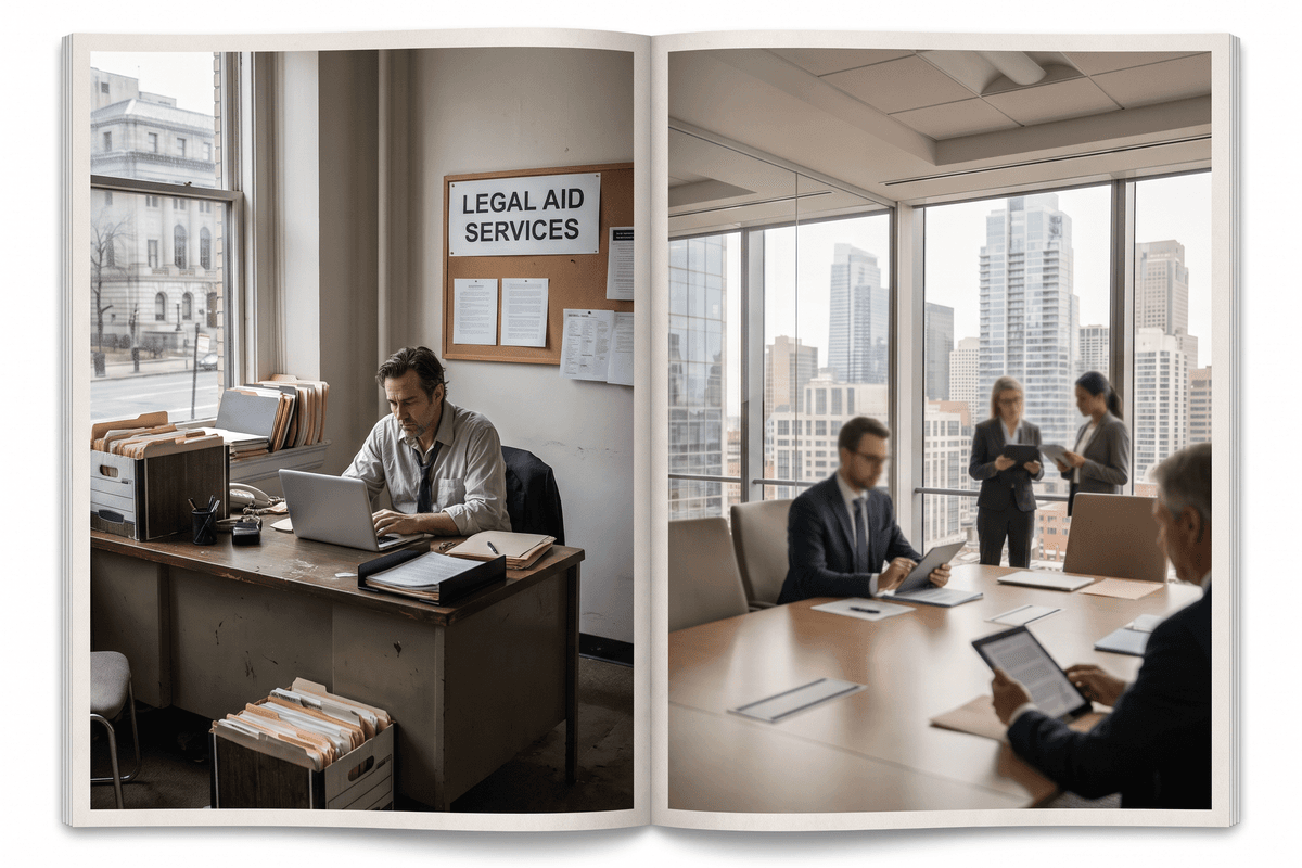 A Tale of Two Markets: The Criminal Legal Aid Collapse and the Corporate Operations Boom