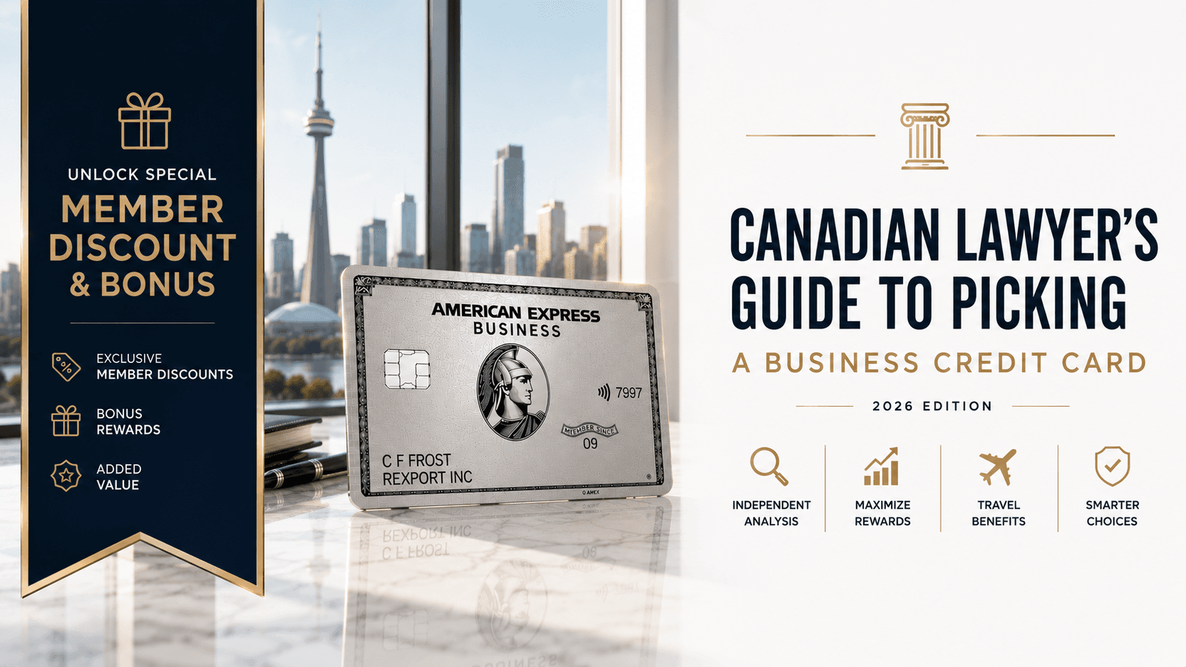 The Canadian Legal Professional's Guide to Business Credit Cards (2026 Edition)