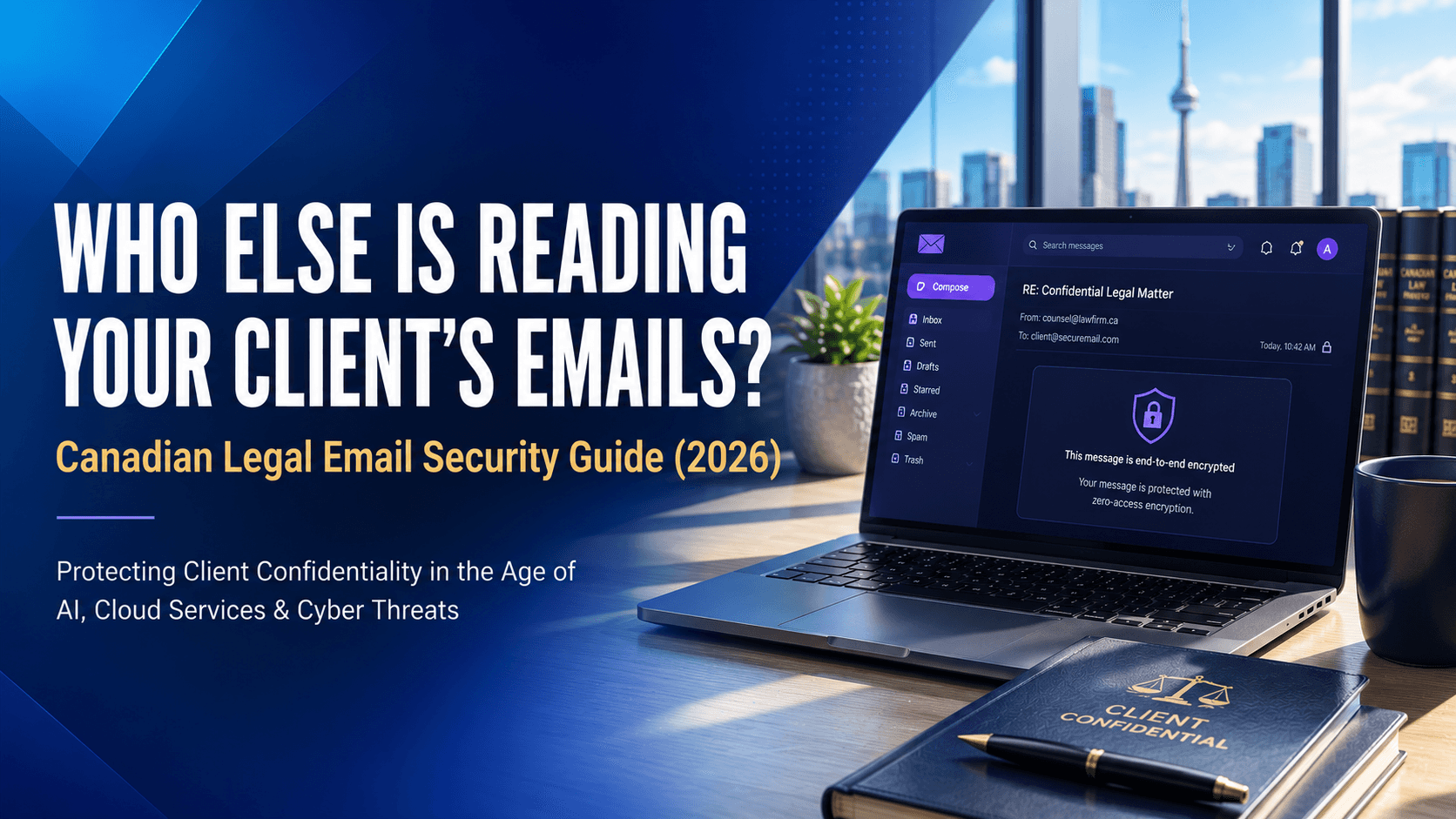Who Else Is Reading Your Client's Emails? Canadian Legal Email Security Guide (2026)