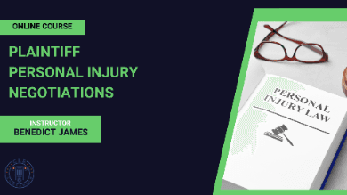 Plaintiff Personal Injury Negotiations
