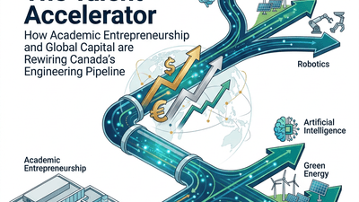 The Talent Accelerator: How Academic Entrepreneurship and Global Capital are Rewiring Canada's Engineering Pipeline
