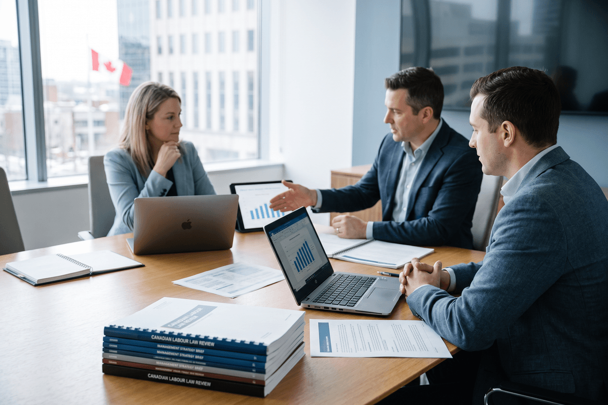 The Algorithmic Bargaining Table: How AI Workplace Disruption Is Rewiring Canadian Labour Law and Management Strategy