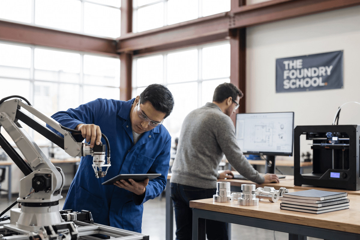 The Advanced Manufacturing Pivot: How The Foundry School and the AI Infrastructure Boom Are Rewiring U.S. Engineering Execution