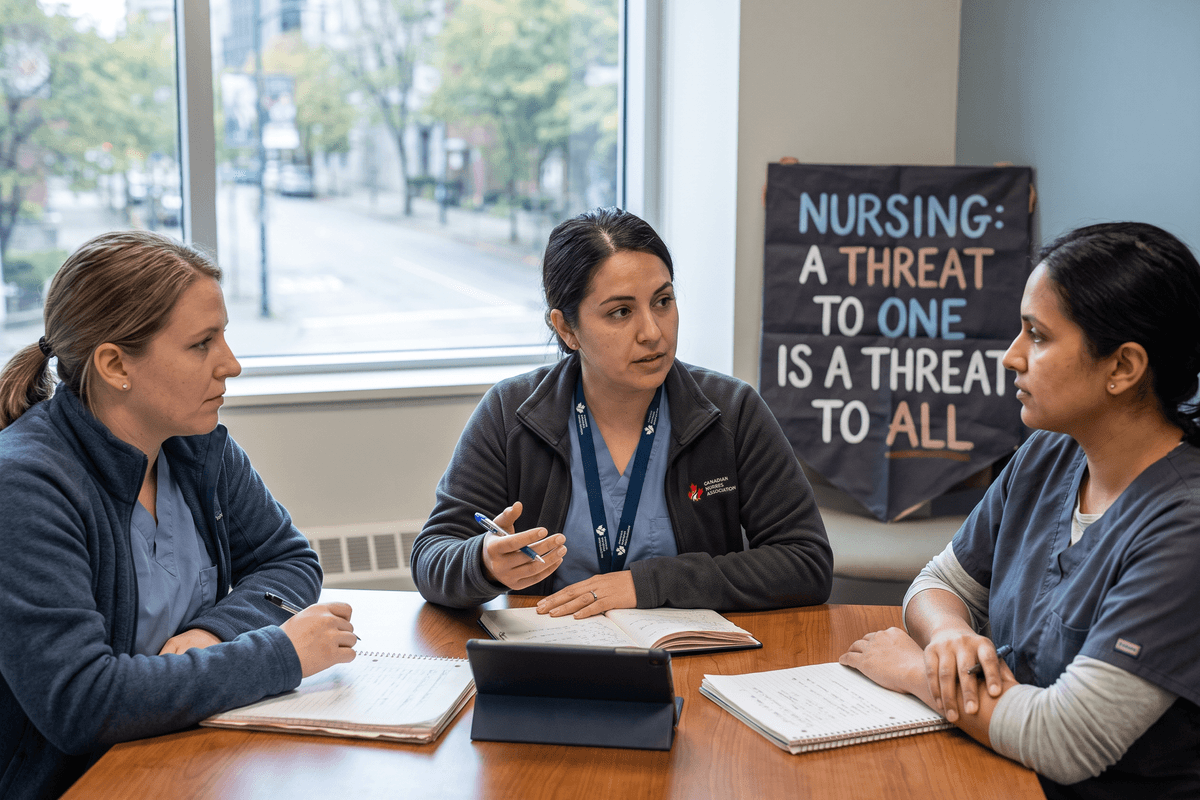 A Threat to One Is a Threat to All: Why Canadian Nurses Are Mobilizing Against Federal Strike Restrictions in Bill C-39